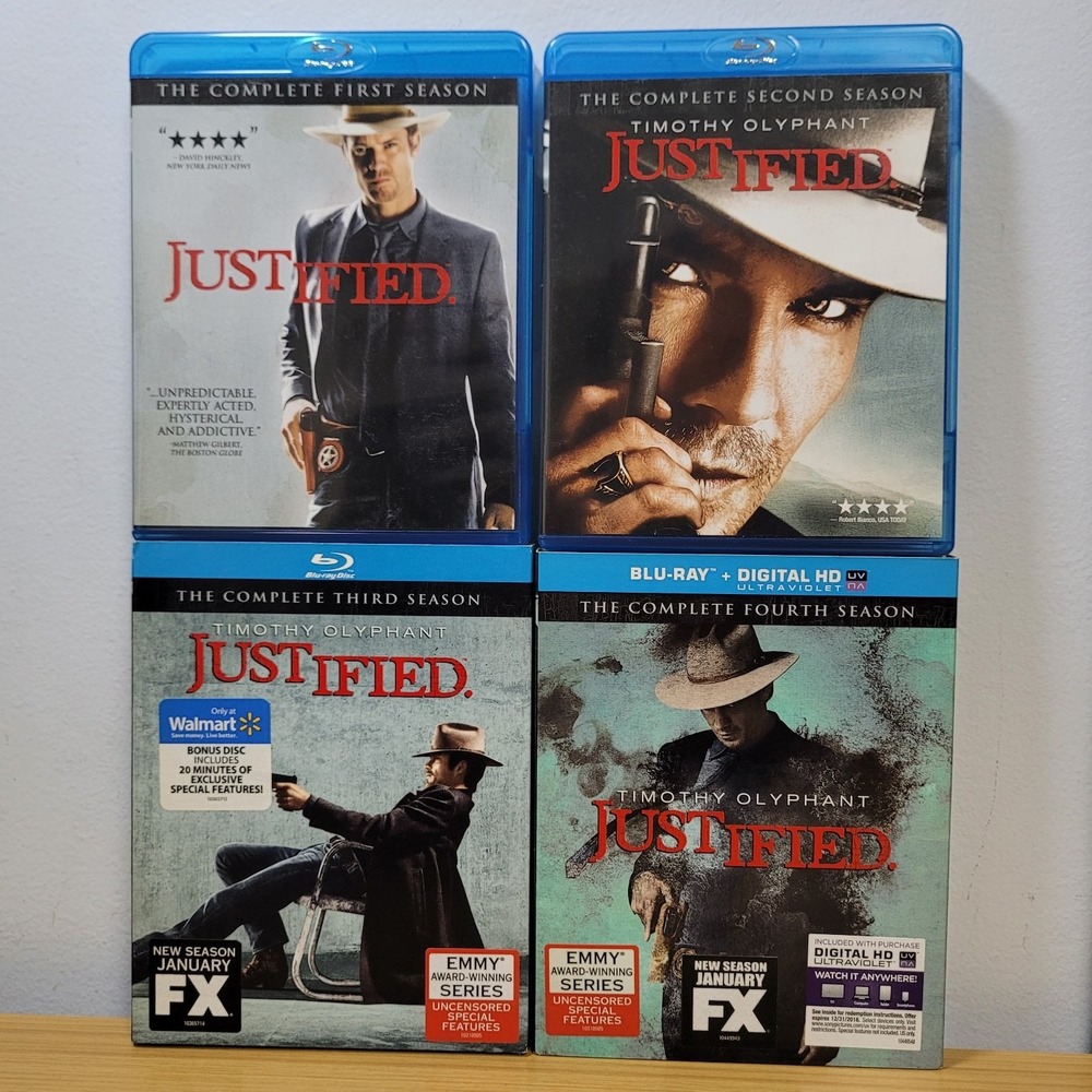 Justified Complete Seasons 1-4 Blu-ray Set